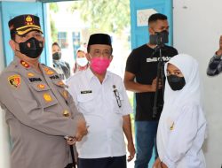 Kapolres Batubara AKBP Ikhwan Lubis, Temui Putri Khumairah Warga Lubuk Cuik.