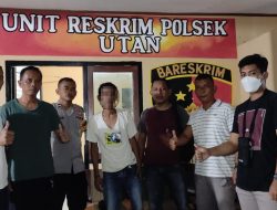 Kapolsek Utan Pimpin Langsung  Penagkapan Terhadap Pelaku Curat