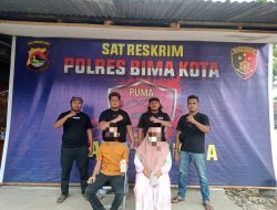 Tim Puma Polres Bima Amankan Dua Orang  Penadah Barang Hasil Curian