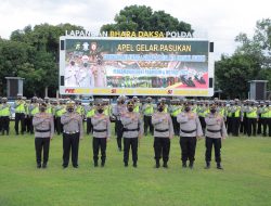 Apel Gelar Pasukan Pengamanan MotoGP Dilaksanakan Polda NTB