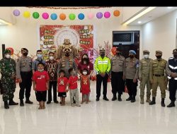 Malam Imlek Kapolres AKBP Ikhwan Pastikan Wilkum Polres Batubara Lancar