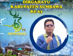 Perumda Batulante Mengucapkan Dirgahayu Kabupaten Sumbawa Ke 63