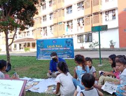 KKL III STAI Tebing Tinggi, Luncurkan Lapak Baca Ingin Masyarakat Terus Teredukasi