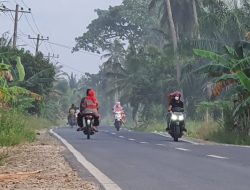 Jalan Aspal Rp11,3 Miliar, Bergelombang, Dugaan KKN Menguat Proyek Jalan di Pagurawan