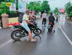 Polsek Sekotong Laksanakan Operasi Yustisi Imbangan Jelang MotoGp