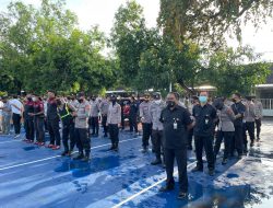 Jelang MotoGp, Polda NTB melaksanakan Apel Pengamanan Cipta Kondisi