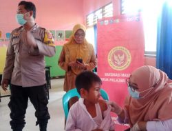 BIN Gelar Vaksinasi Untuk Pelajar Di KSB