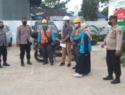 Polsek Lima Puluh Giat Patroli Himbau Warga Disiplin Prokes