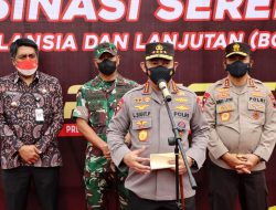 Kapolri Percepatan Vaksinasi di Tempat Wisata Candi Brobudur