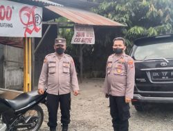 Personil Polsek Lima Puluh Mobilisasi Warga Untuk Ikut Vaksin