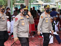 Pantau Vaksinasi di Polres Batubara, Kapolda : Lansia Kesulitan ke Lokasi Vaksin, Petugasnya Yang Datang