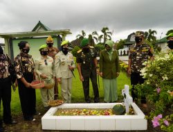 HUT Korem 162/WB Ke 61, Danrem Pimpin Ziarah Rombongan