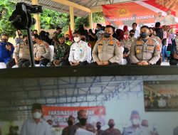 Karo Ops Polda NTB Pimpin Vicon Arahan Kapolri Terkait  Vaksinasi