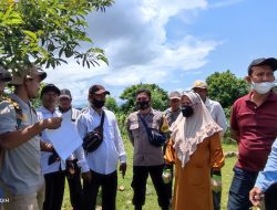 Soal Tanah Sengketa di Penyaring, BPN dan Kepolisian Cek Lokasi