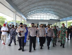 Polres Loteng Kawal Kunjungan Muspida Prov dan PJU Polda NTB