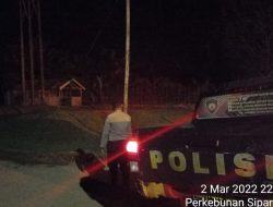 Cegah Aksi kriminalitas Gangguan Kamtibmas Sat Sabhara Lakukan Patroli Malam