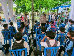 Polsek Pujut Kawal Vaksinasi Booster Untuk Pelaku Parekraf dan Marga