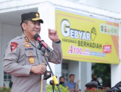 Kapolda NTB Hadiri Gebyar Vaksin Berhadiah di Kota Bima