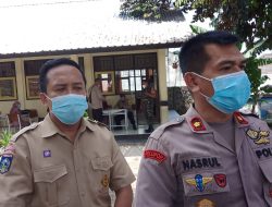 Gencar Vaksinasi Bagi Anak, Polsek Sandubaya Pantau Gerai Vaksinasi
