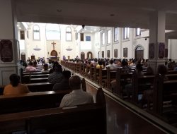 Polresta Mataram Terjunkan 85 Personil Amankan Gereja Saat Ibadah