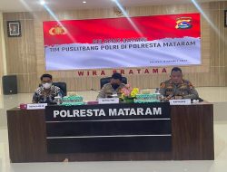 Tim Puslitbang Polri cek Pelayanan Kesehatan Di Polresta Mataram