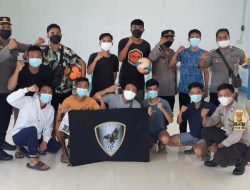 Sat Binmas Polresta Mataram Berikan Penyuluhan Bahaya Narkoba di Desa Selat Narmada