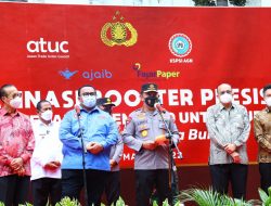 Kapolri Tegaskan Buruh Harus Optimal dan Kondisi  Tetap Sehat Hadapi Omicron