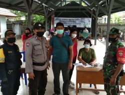 Polsek  Mataram Kawal Vaksinasi Boster di kelurahan Pajang