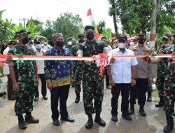 Antisipasi Disusupi Paham Radikal, Kodim 0204/DS Resmikan Kampung Pancasila di Bangun Purba