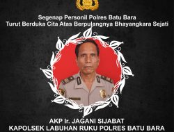Polres Batu Bara Berduka, Kapolsek Labuhan Ruku Meninggal Dunia