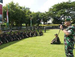 Danrem 162/WB Buka Diklatsar Bela Negara PT. AMNT Gelombang Kedua