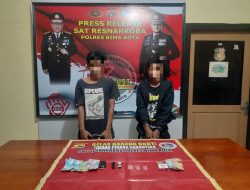 Polres kota Bima ciduk 2 pengedar narkoba