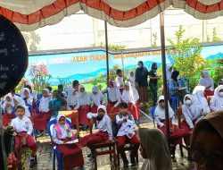 Polsek Sandubaya Tingkatkan Pencapaian Vaksinasi Anak usia 6 – 11 Tahun