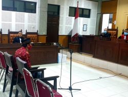Terdakwa Korupsi Mantan Kades Sebotok Akui Perbuatannya
