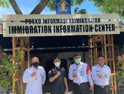 Dirlintaskim Tinjau Posko Imigrasi di Wilayah Kuta Mandalika