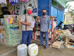 Polsek Lima Puluh Sidak Toko Guna Antisipasi Kelangkaan Minyak Goreng