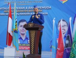 Ini Pesan Ketua DPD KNPI Sumut El Adrian Shah, Kepada Mukhrizal Arif Saat Pelantikan DPD KNPI Batu Bara