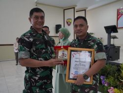 Danrem Pimpin Sertijab Kasi Intel dan Kasiter Korem 162/WB