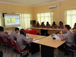 Pimpin Anev Rutin, Kapolres Batu Bara Tekankan Hal Ini