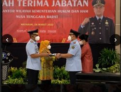 Kakanwil Kemenkumham NTB Laksanakan Sertijab