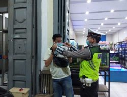 Hingga Pagi Dini Hari Patroli Blue Light Sat Lantas