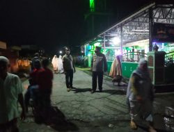 Kapolsek Medang Deras AKP Syafii Turun Langsung Amankan Ibadah Puasa