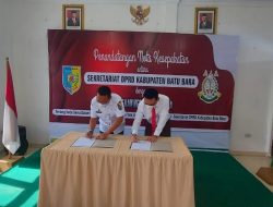 Sekretariat DPRD Batubara Dan Kejaksaan Negeri Batubara Teken MoU