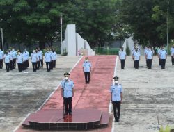 Lapas Sumbawa Gelar Upacara Ziarah Makam, Kakanwil Turut Serta