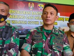 Kodim 1615/Lotim Salurkan BTPKLWN Untuk 20 Ribu Warga Lotim
