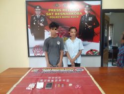 Asyik Nyabu, Polisi Tangkap Dua Sejoli dari Sambinae