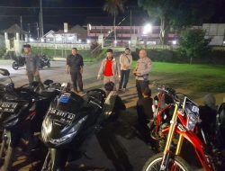 Nekad Balap Liar, Belasan Motor Diamankan Polsek Batukliang