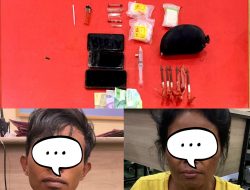 Miliki Sabu 1,68 Gram, Dua Terduga Pelaku Asal Sayang-Sayang Diciduk Polisi