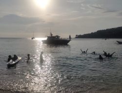 Polairud Polda NTB Amankan Pelabuhan &Tempat Wisata Saat  Libur Lebaran 1443