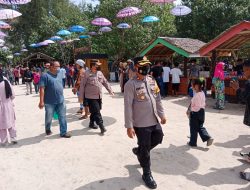 Waka Polres Batubara Kompol Jono Sirait Pantau Objek Wisata